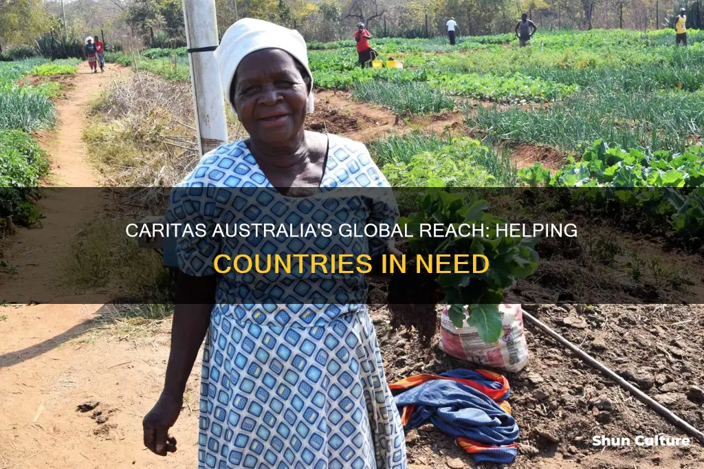 what countries does caritas australia help