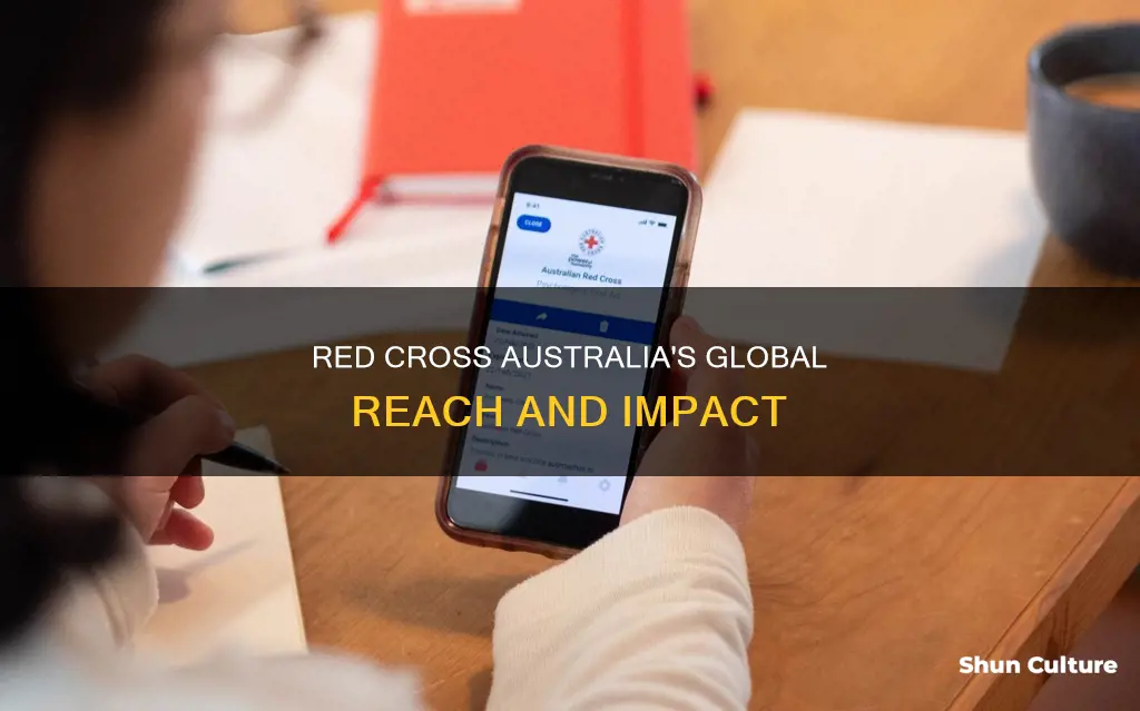 what countries does red cross australia help