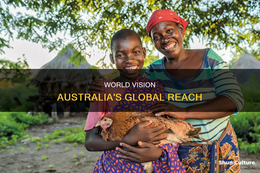 what countries does world vision australia help