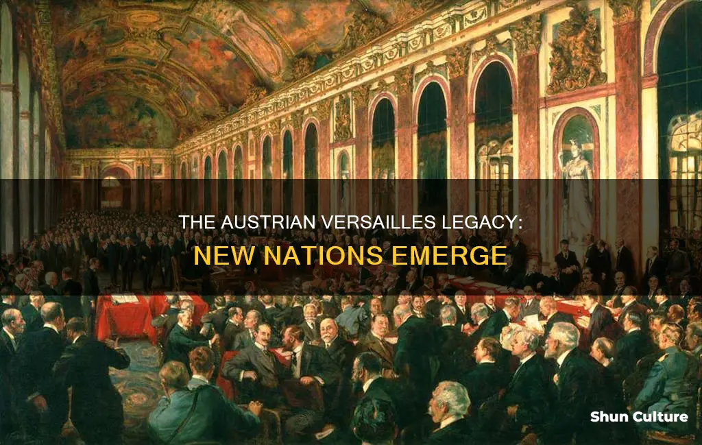 what countries emerged from austrian in versailles