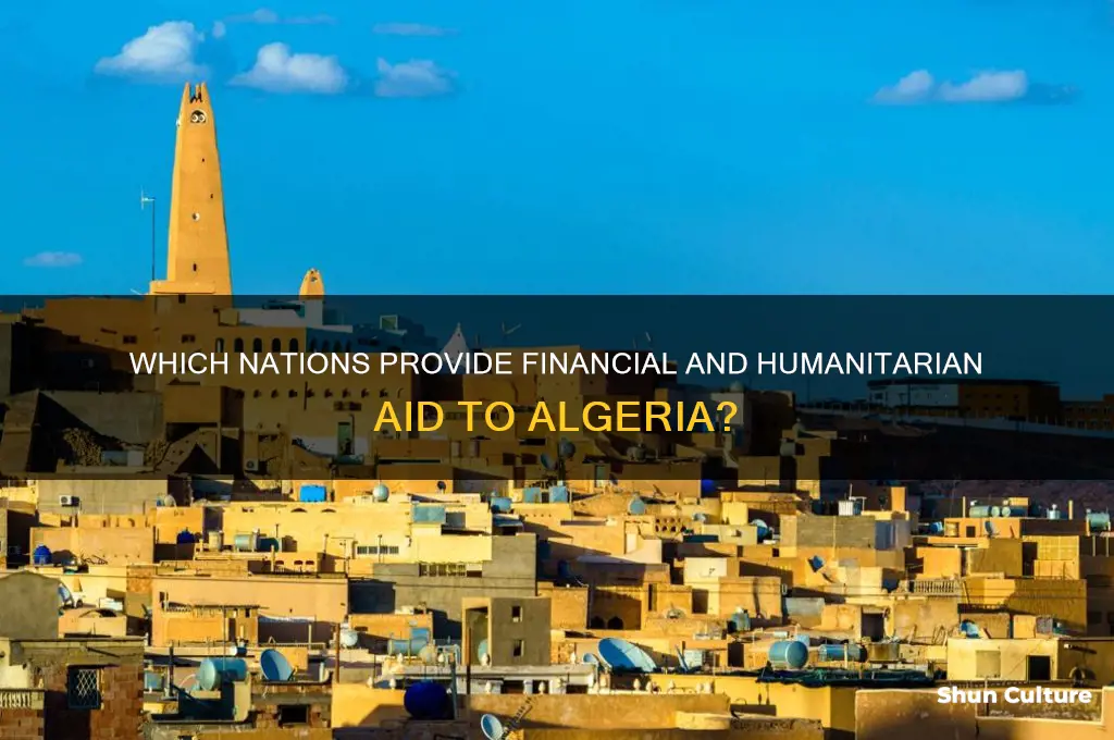 what countries give algeria aid
