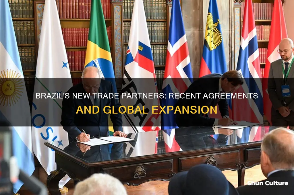 what countries has brazil recently entered in trade agreements