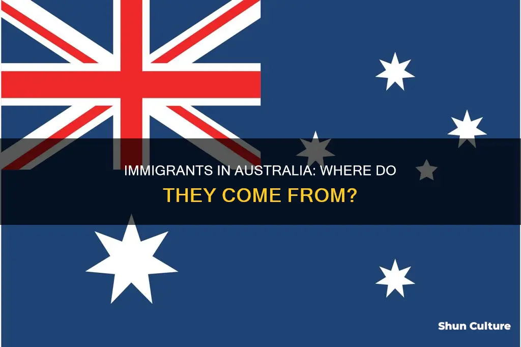 what countries immigrated to australia