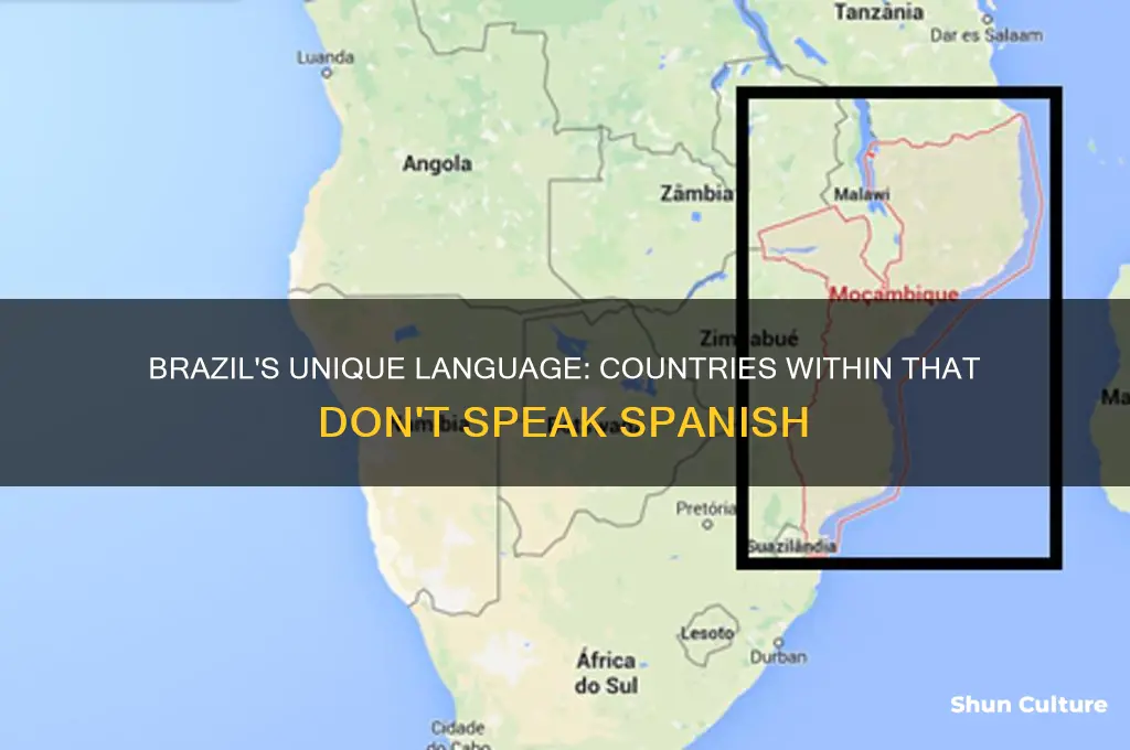 what countries in brazil that doesn