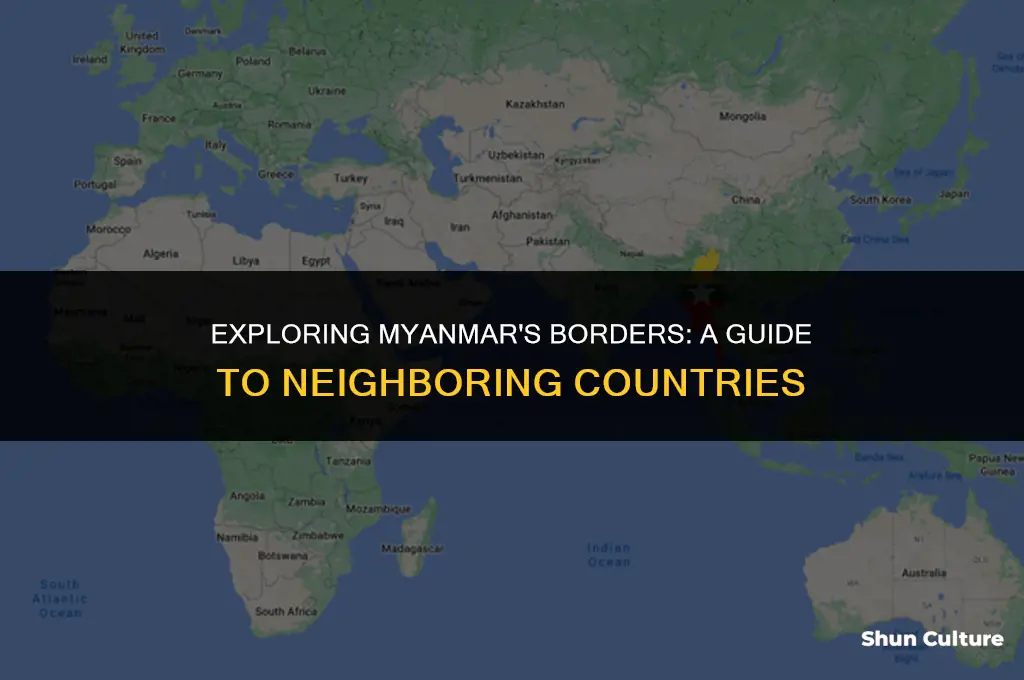what countries neighbor burma