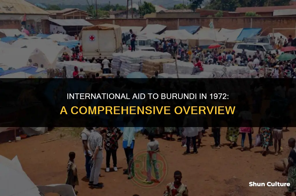 what countries provided assistance to burundi in 1972