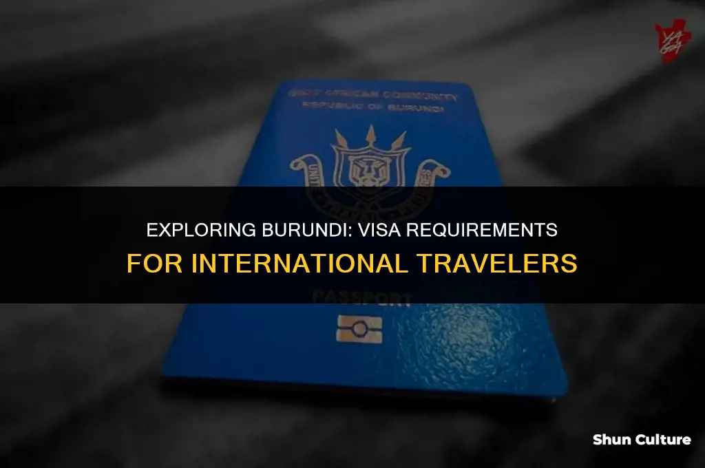 what countries require a visa to visit burundi