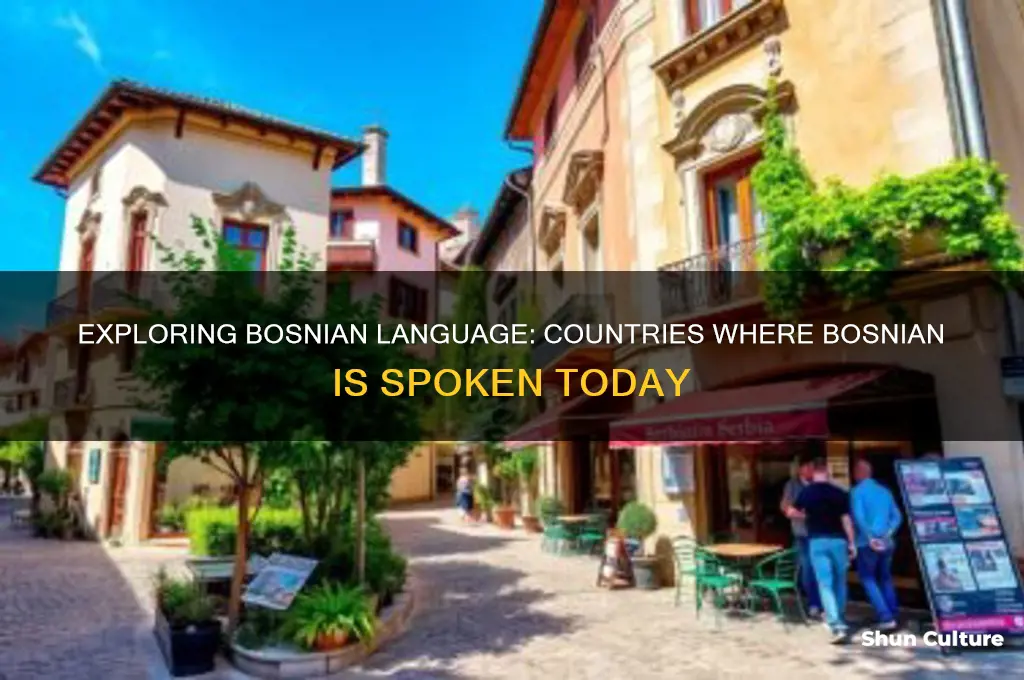 what countries speak bosnian