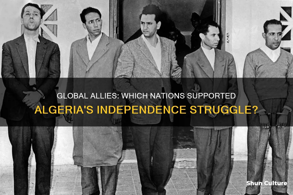 what countries supported algeria