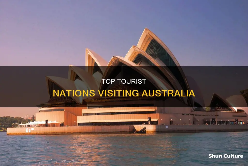 what countries travel to australia the most