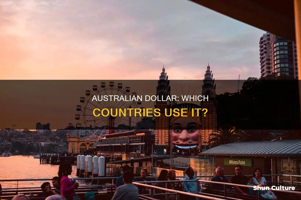 what countries use australian dollar