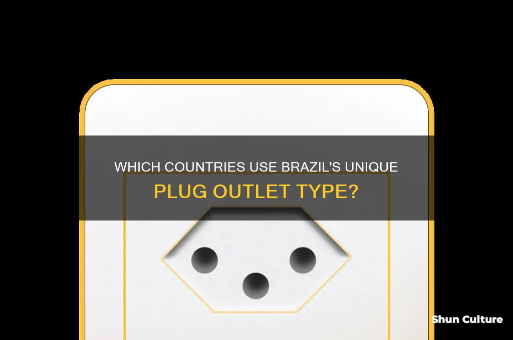what countries use brazil plug outlet