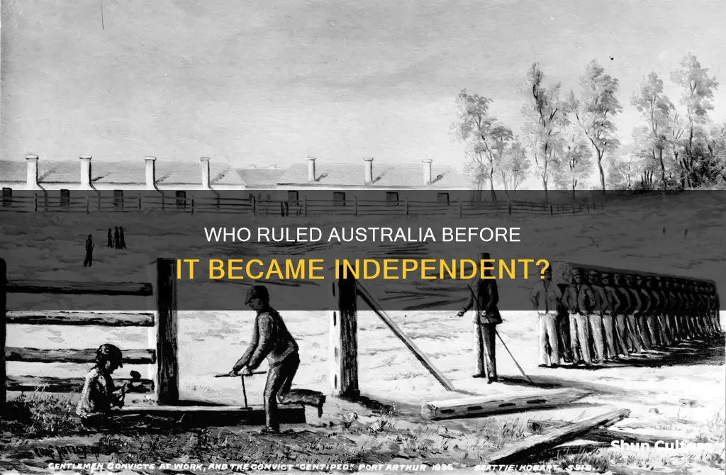 what country adminsitered to australia prior to its independence