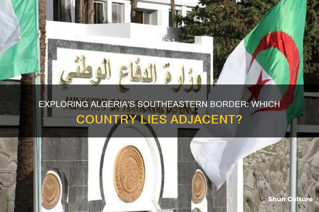 what country borders algeria to the southeast