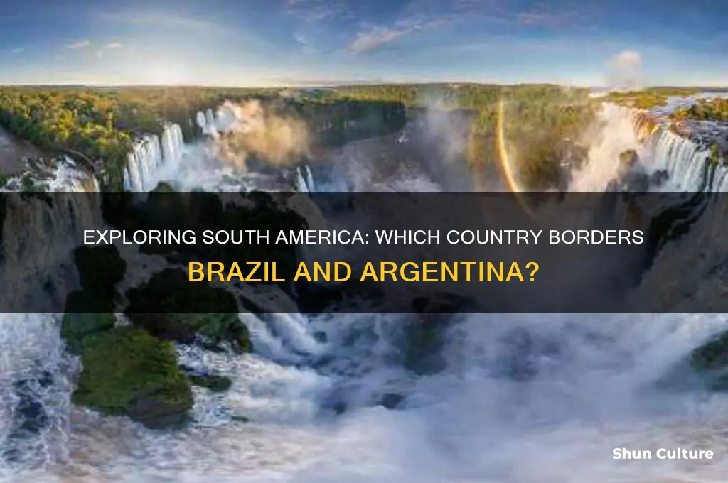 what country borders brazil and argentina