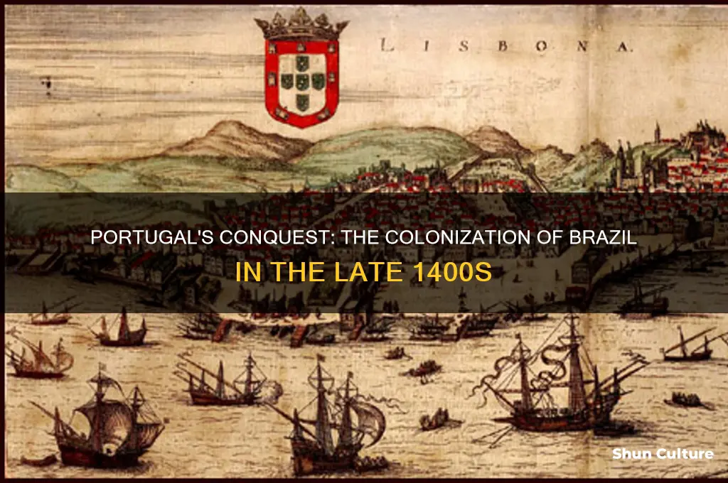 what country colonized brazil in the late 1400s