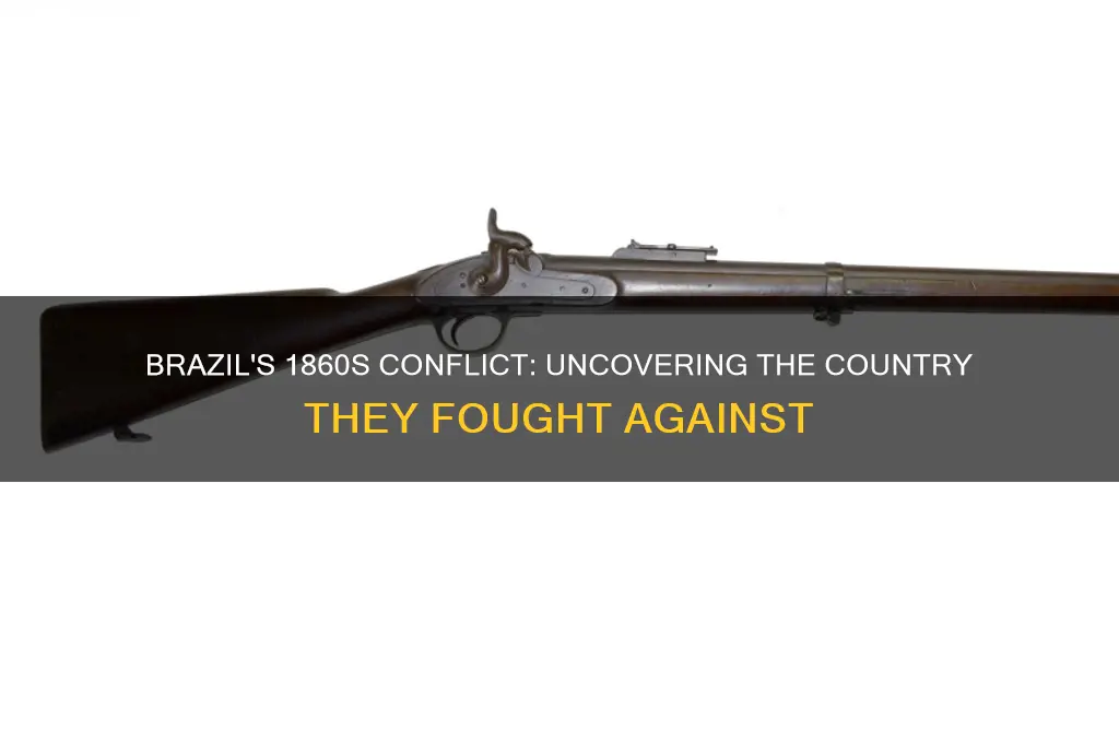 what country did brazil fight in 1860