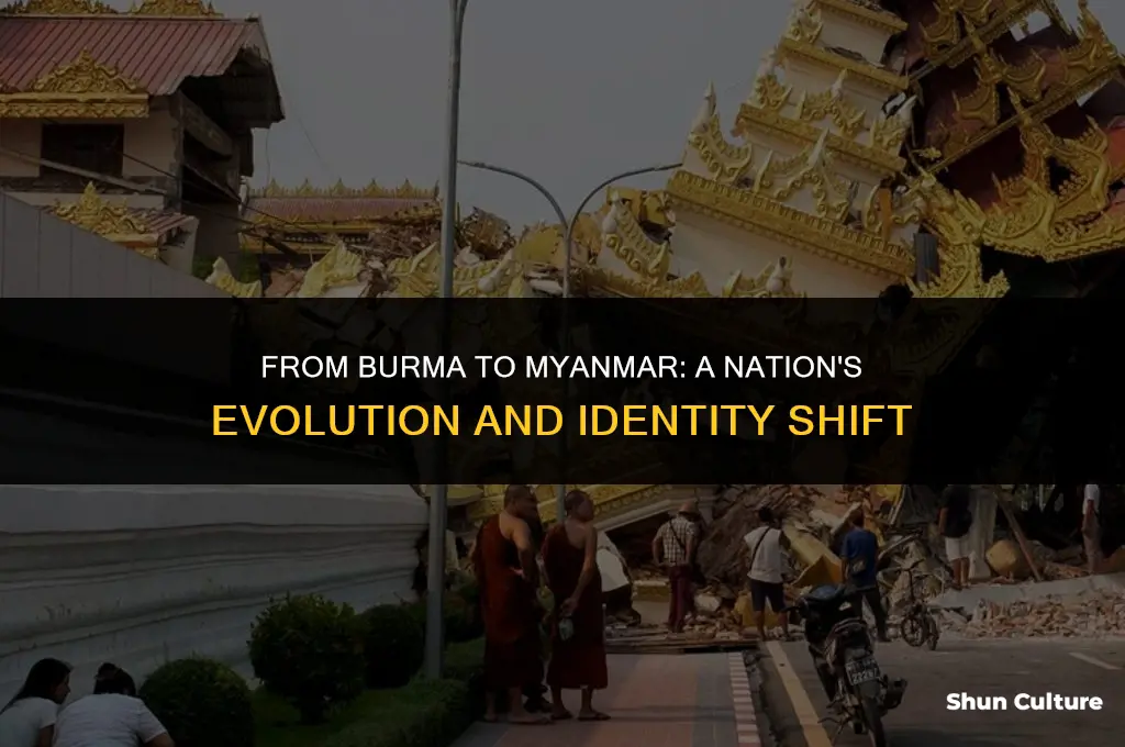 what country did burma become