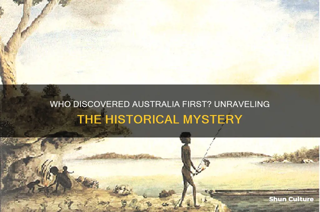 what country found australia first