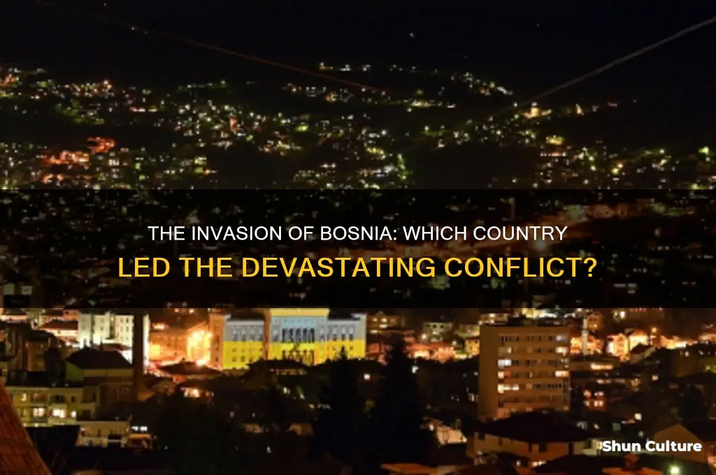 what country invade bosnia