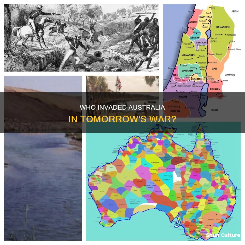 what country invaded australia in tomorrow when the war began