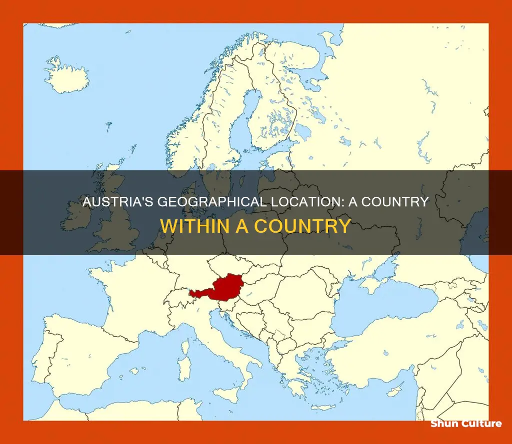 what country is austria located in