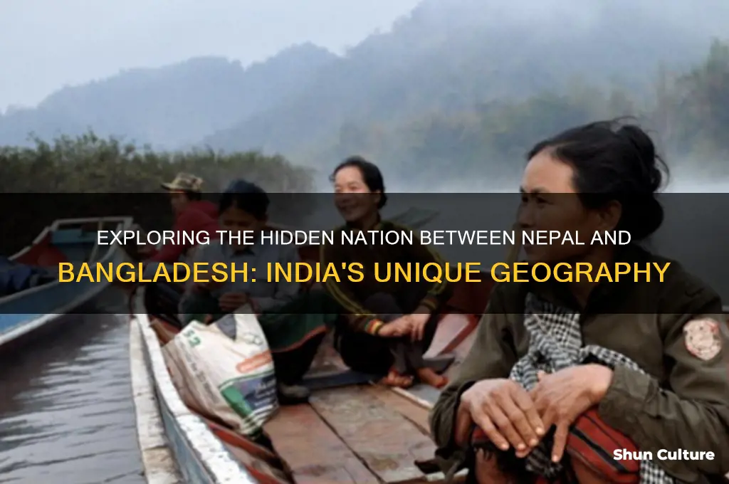 what country is between nepal and bangladesh
