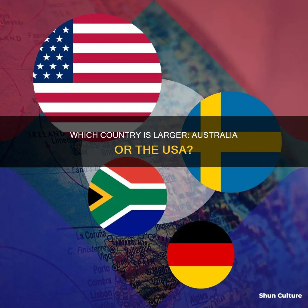 what country is bigger australia or usa