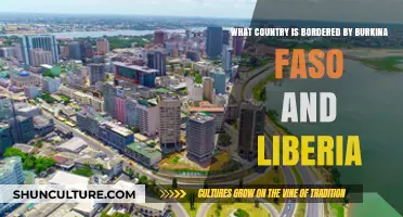 Exploring the Unique Geography: Which Country Lies Between Burkina Faso and Liberia?