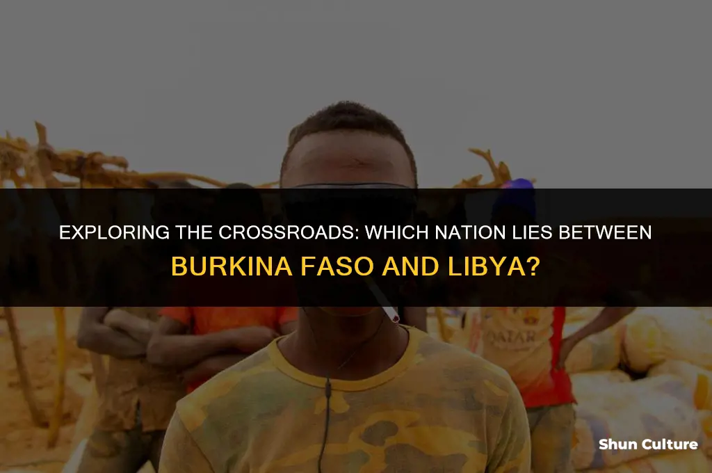 what country is bordered by burkina faso and libya