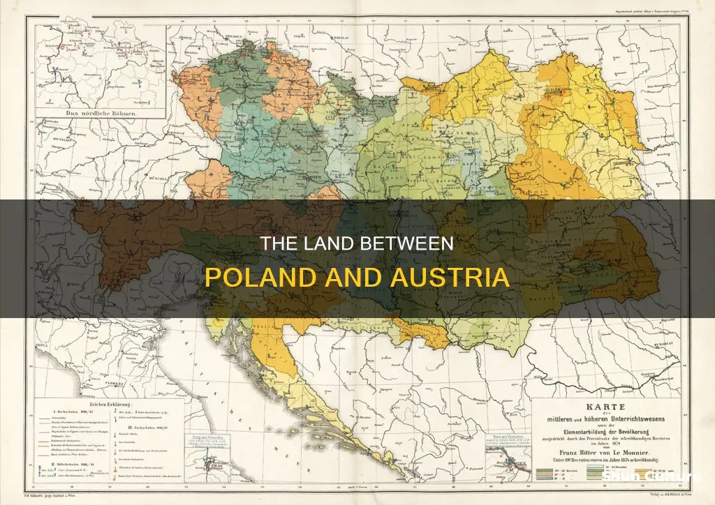 what country is located between poland and austria