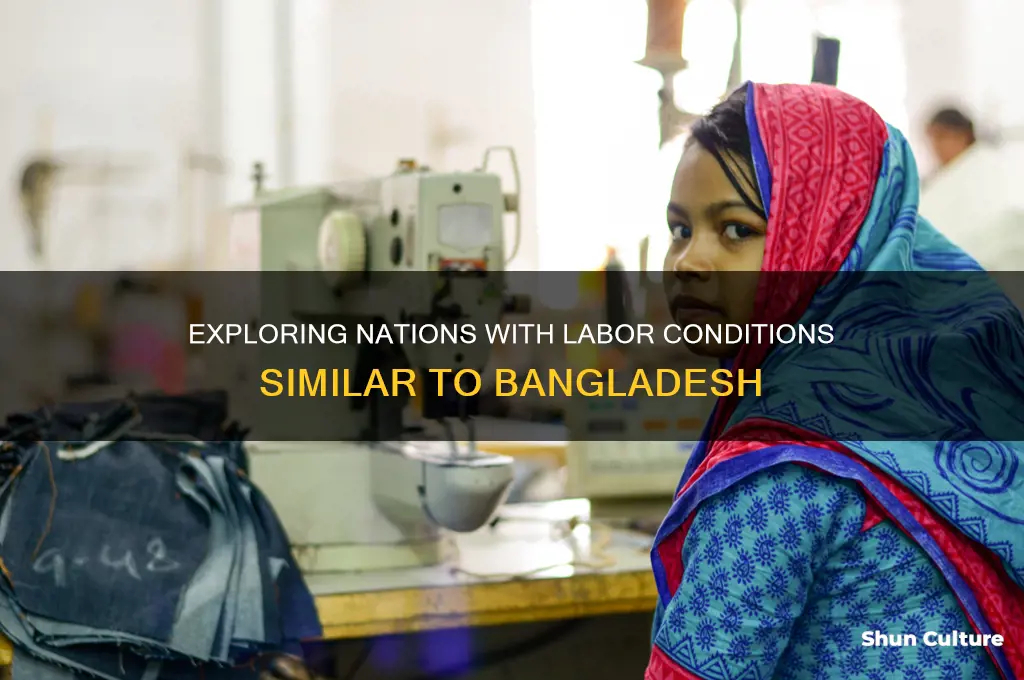 what country is most like bangladesh labor