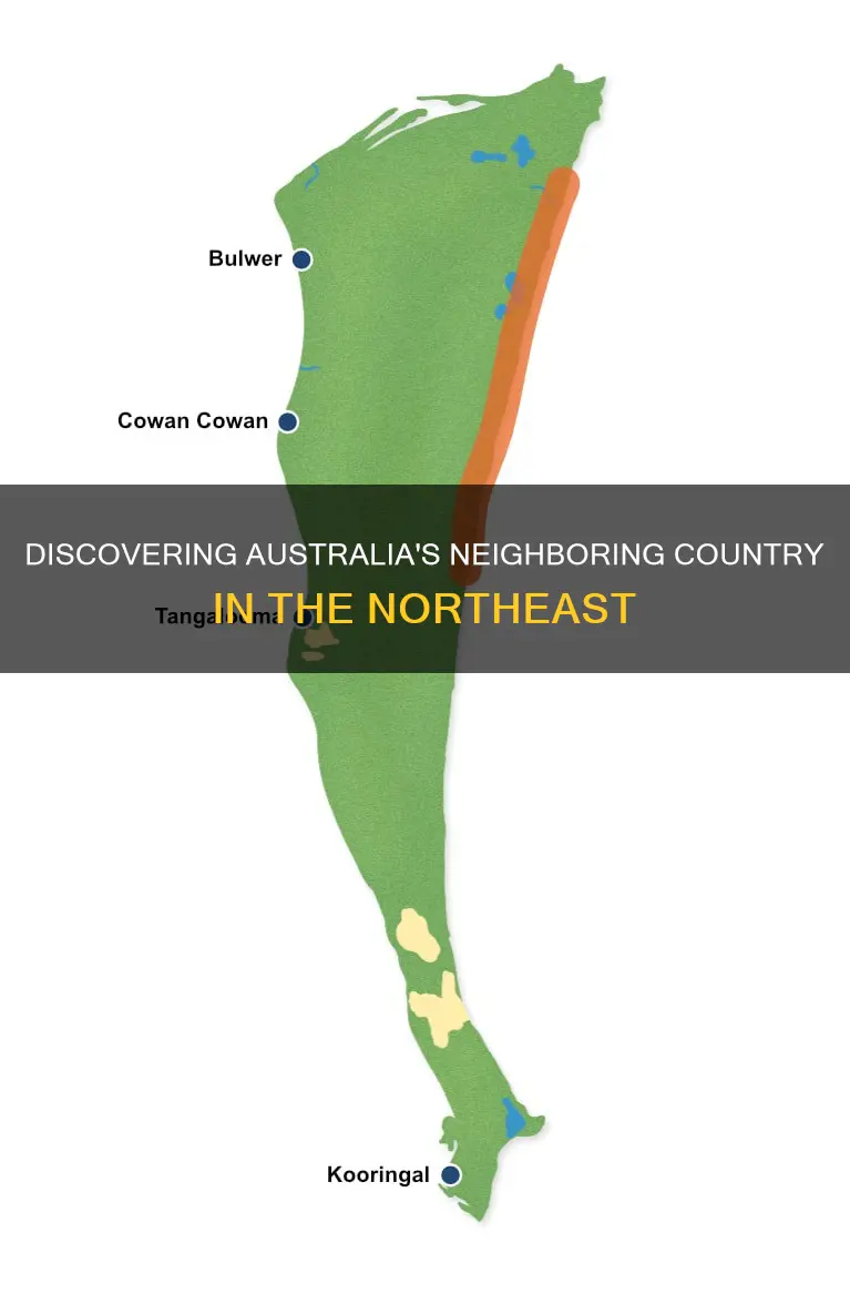 what country is northeast of australia