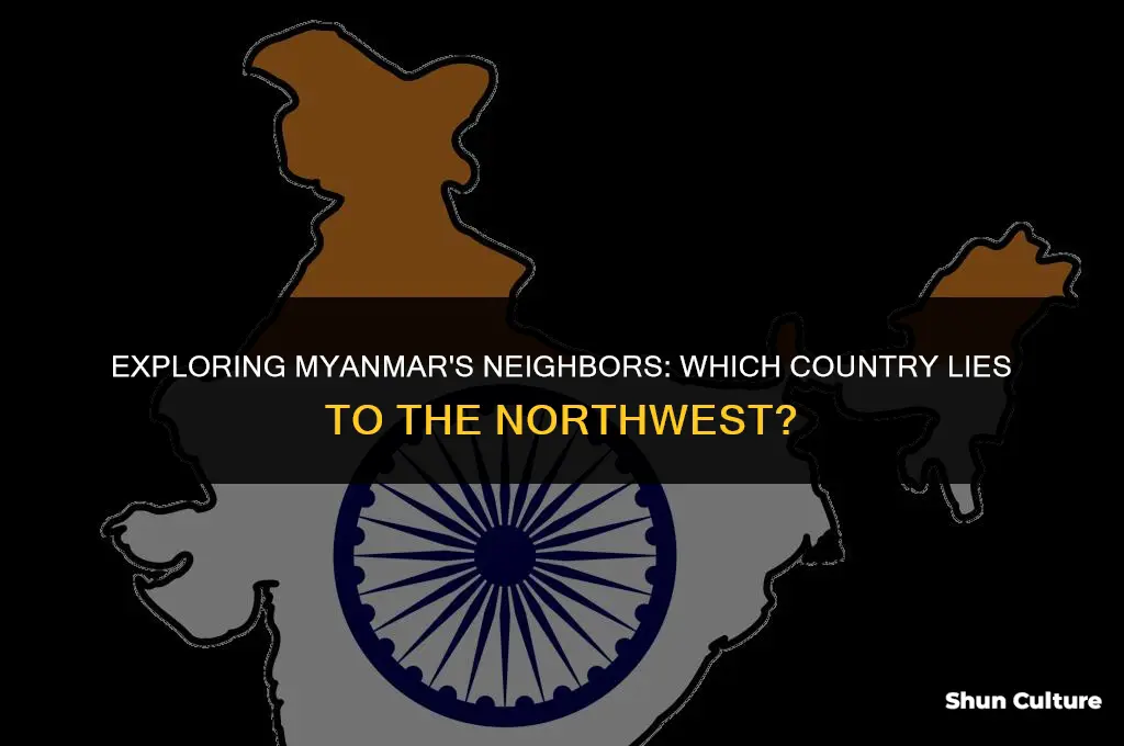 what country is northwest of burma