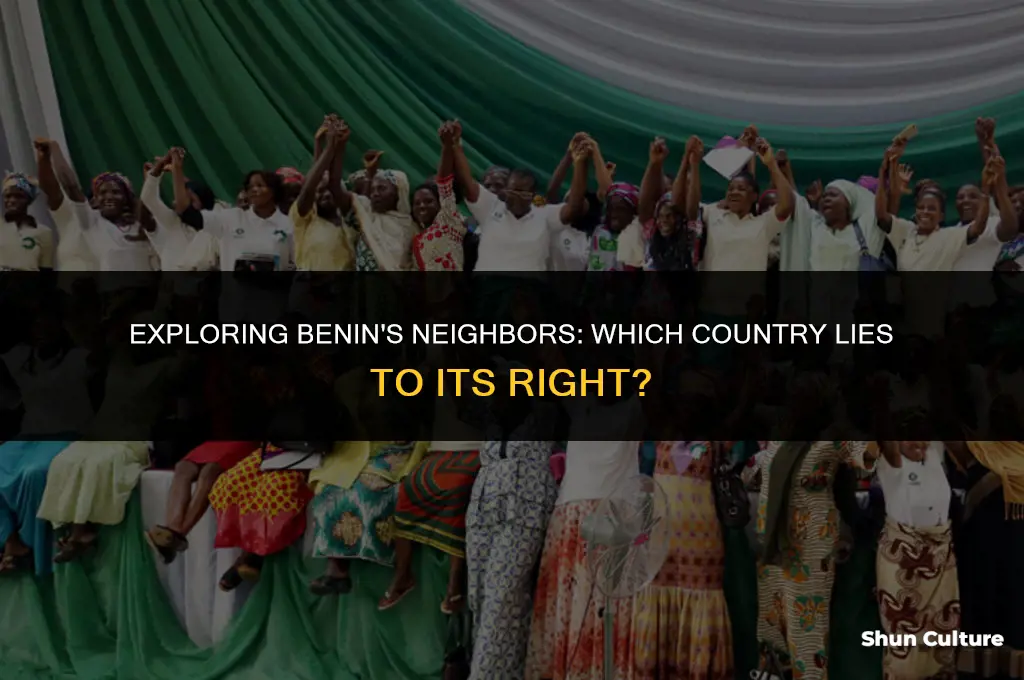 what country is right to benin