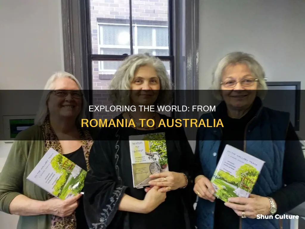 what country lies west of romania and east of australia