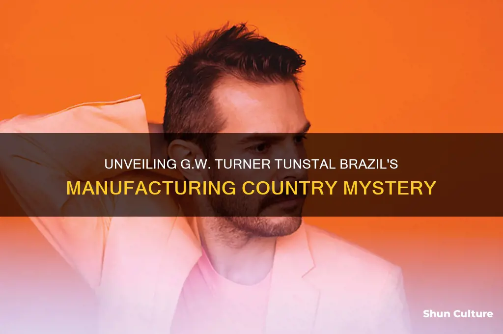 what country was g.w turner tunstal brazil manfactured