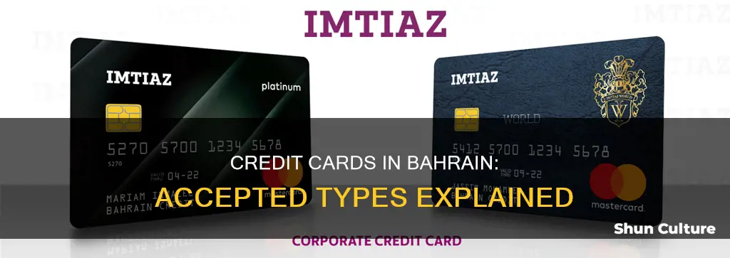 what credit cards are accepted in bahrain