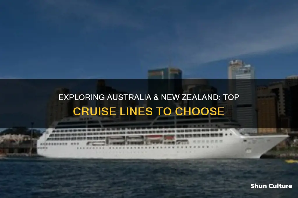 what cruise lines go to australia and new zeland