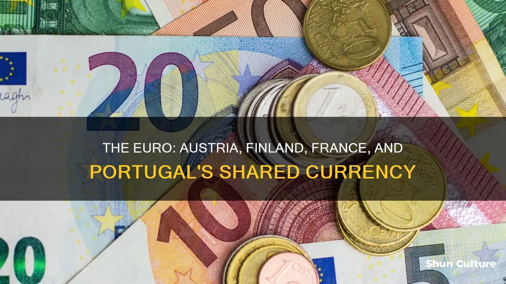 what currency is shared by austria finland france and portugal