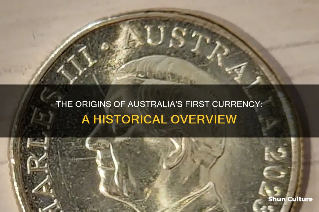 what currency was first used in australia