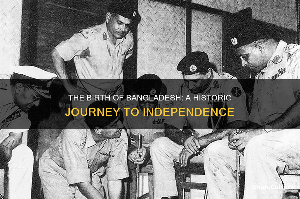 what date bangladesh came into existence