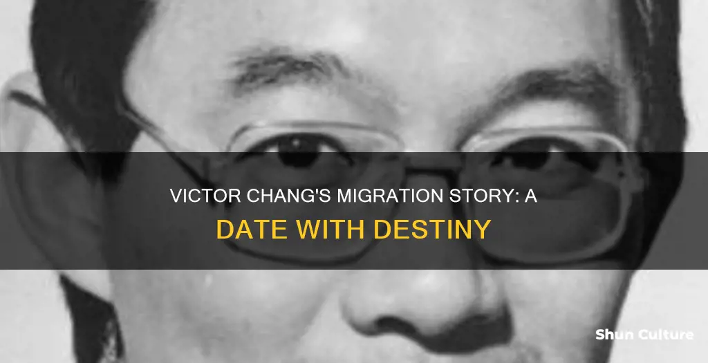 what date did victor chang migrate to australia
