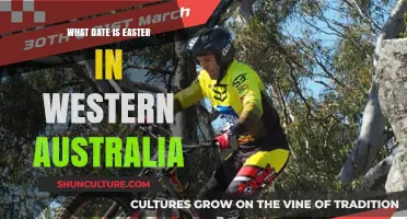 When is Easter in Western Australia?