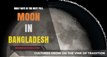 Next Full Moon Date in Bangladesh: A Celestial Guide