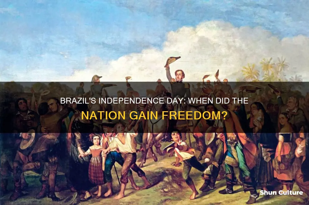 what date the brazil become an independent country
