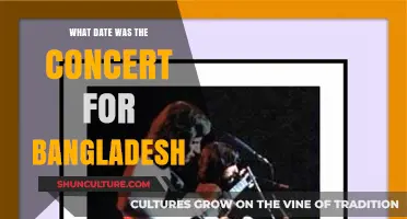 The Historic Concert for Bangladesh: Date and Legacy Revealed