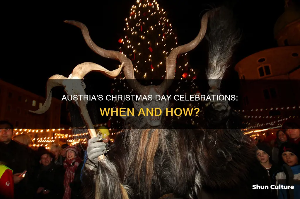 what day does austria celebrate christmas