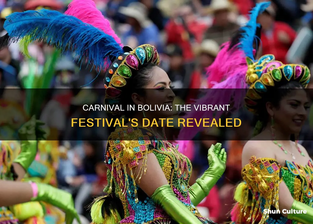 what day is carnival in bolivia