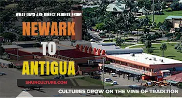 Direct Flights from Newark to Antigua: Schedule and Availability